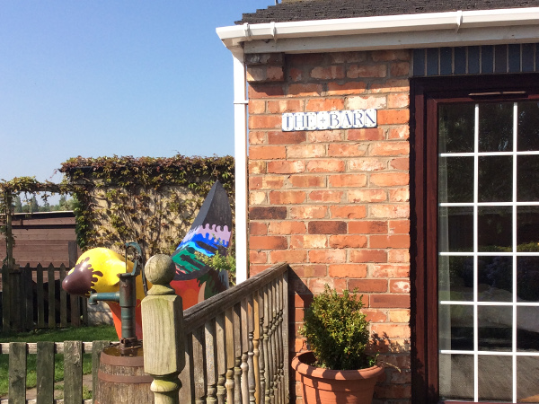 View of rooms - featuring 'Colours of Hope' our Superlambanana'.